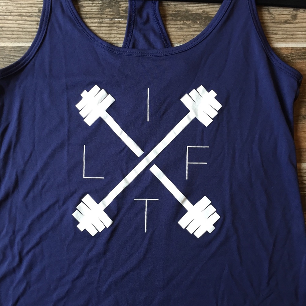 Graphic Tee. Racerback Tank - Picture 2 of 8